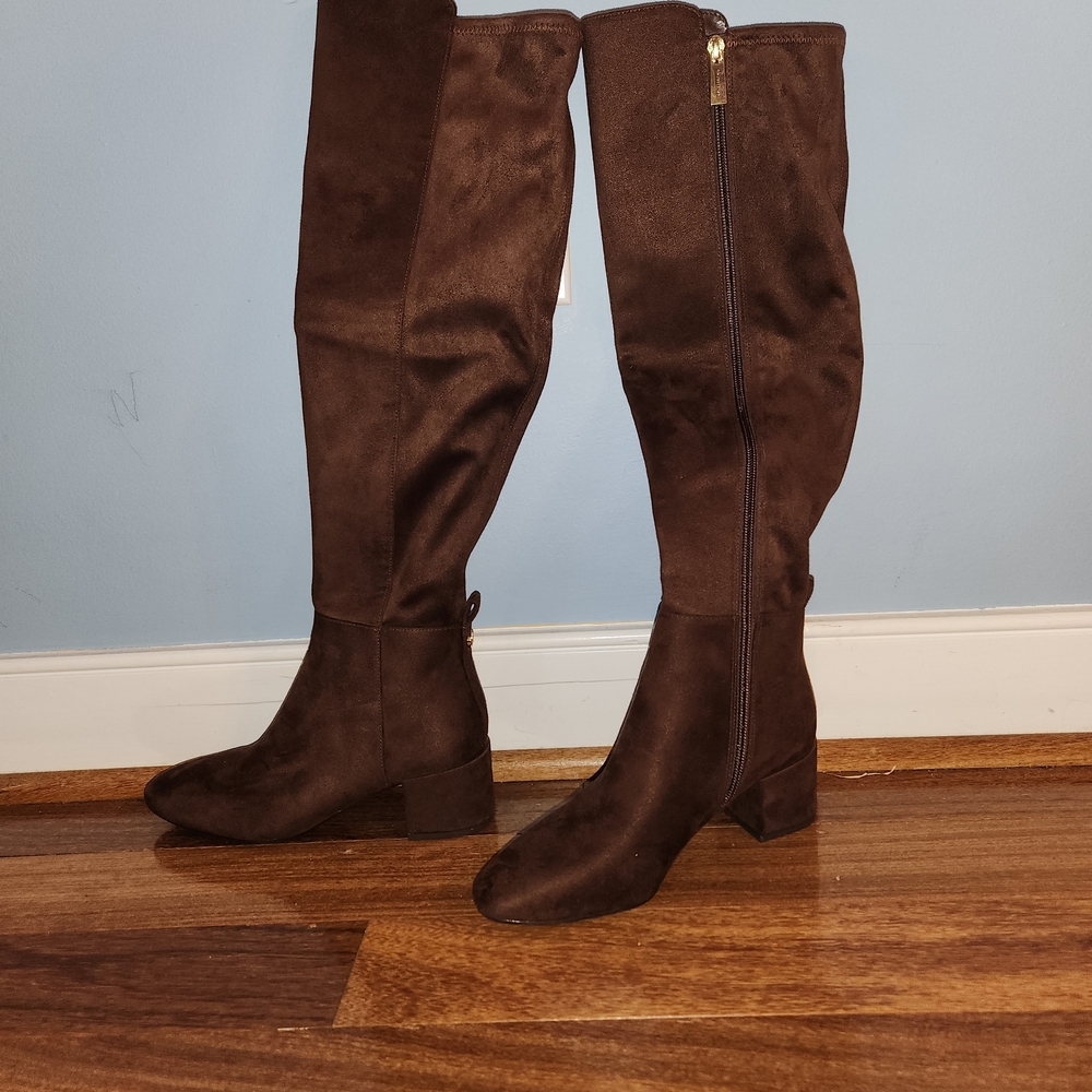 Michael Kors Dark Brown Knee Boots